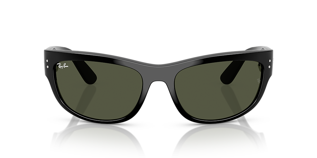 Ray-Ban Mega Balorama XL (63 - 19) with Green lenses and Black