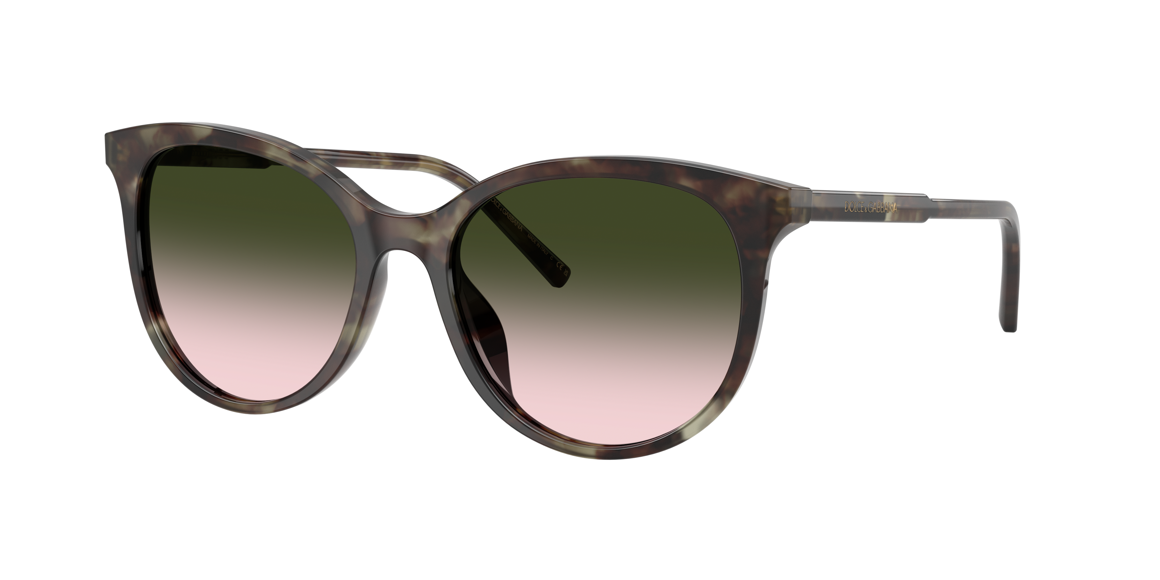 Dolce&Gabbana DG4540 L (55 - 18) with Brown lenses and Green frame
