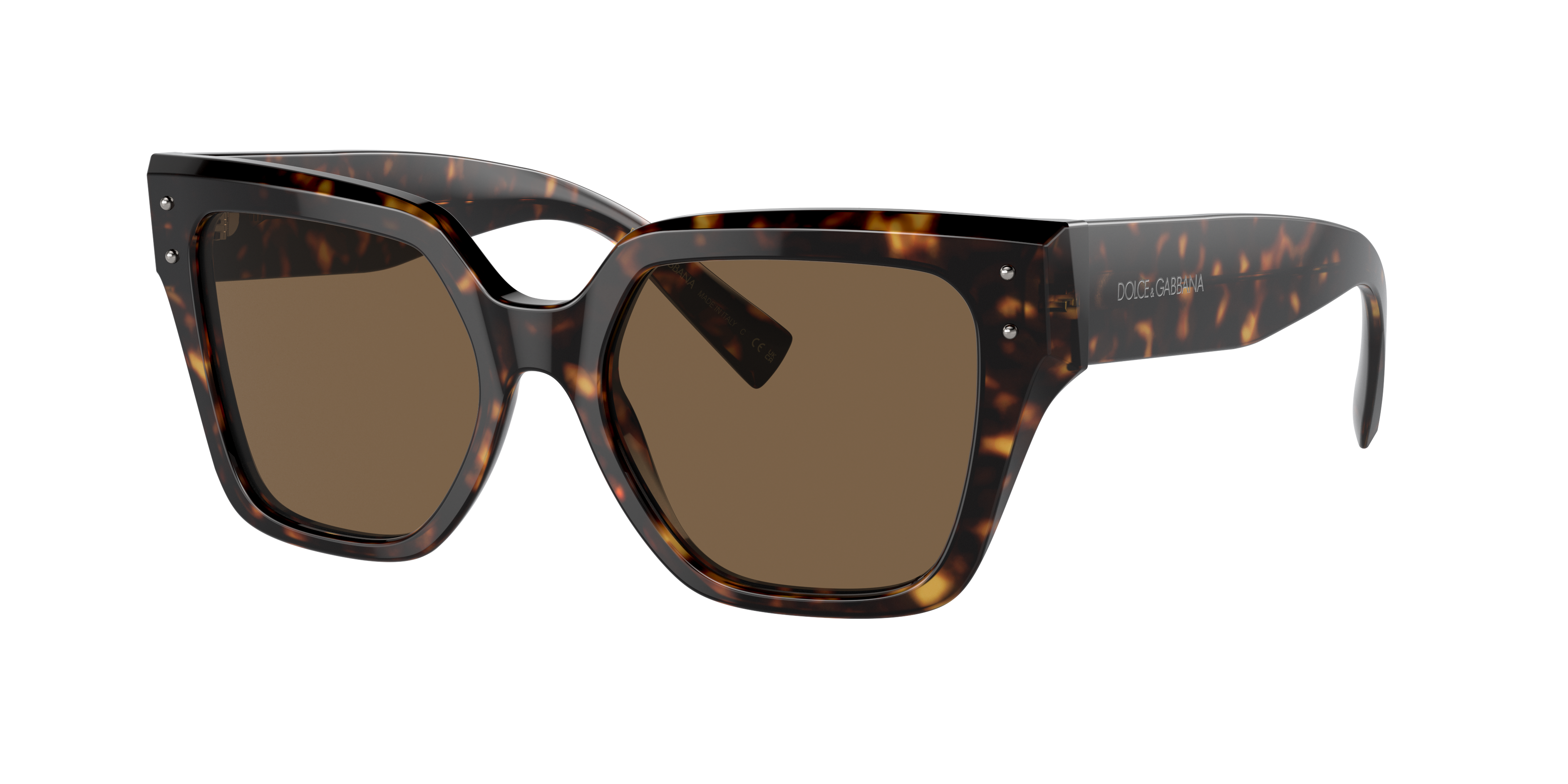 Dolce&Gabbana Woman Sunglass DG4471 -  Frame color: Havana, Lens color: Dark Brown