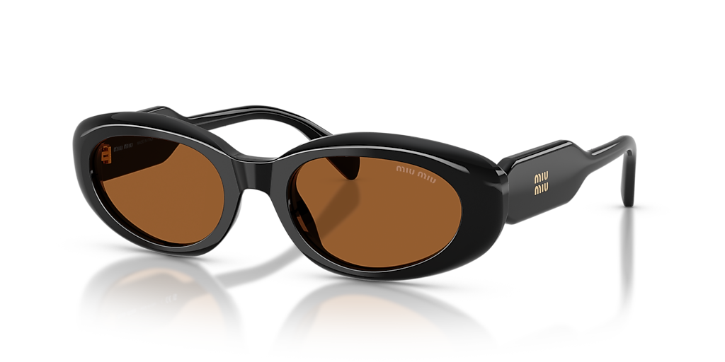 Miu Miu MU C01S M (53 - 20) with Brown lenses and Black frame