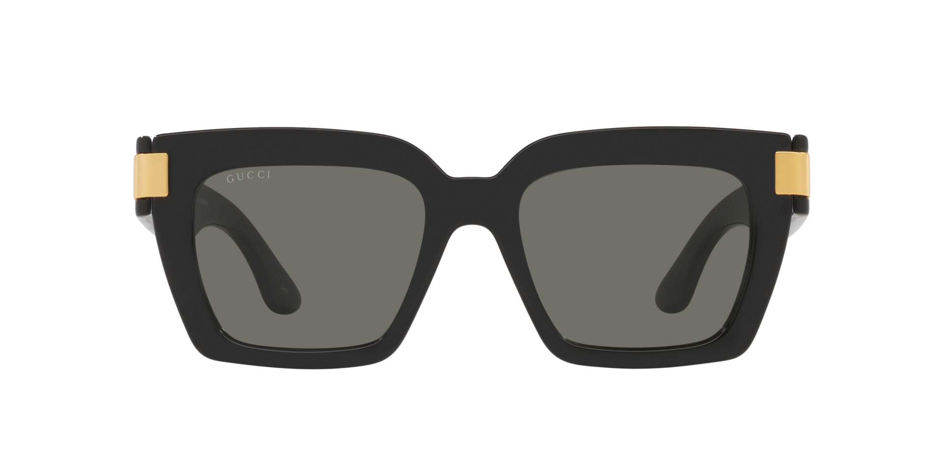 Gucci GG1689S M (54 - 19) with Grey lenses and Black frame