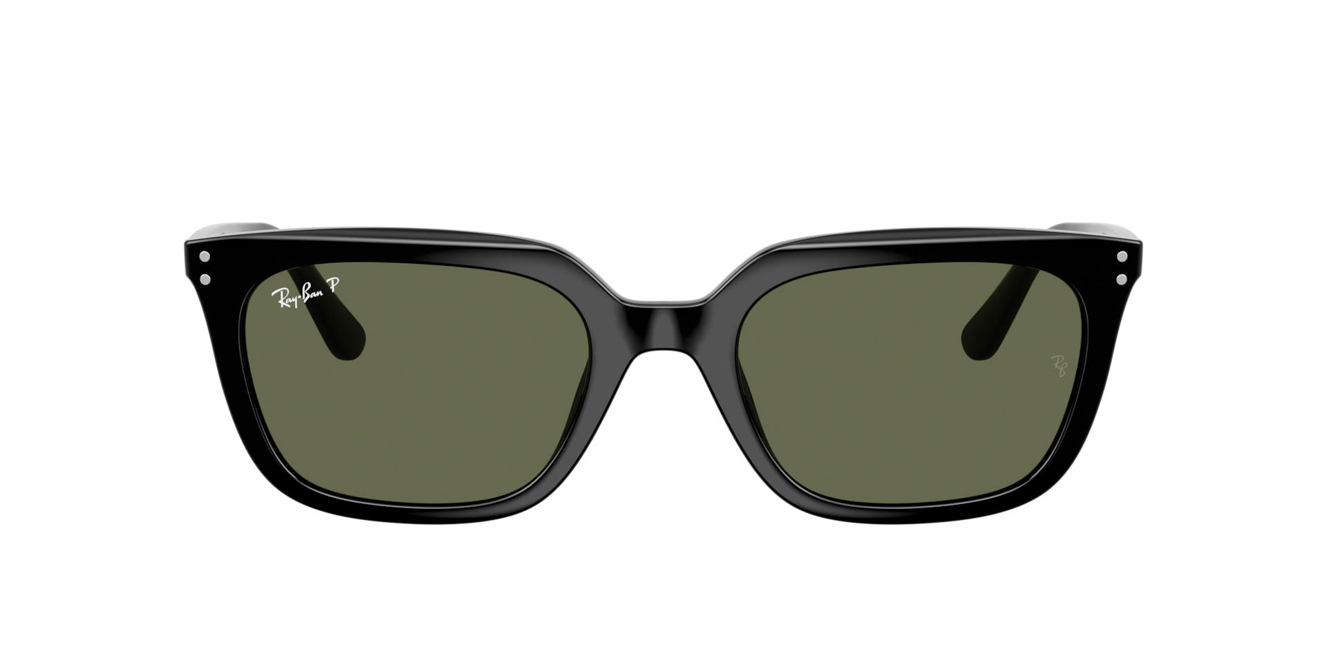 Ray-Ban RB4439D L (54 - 21) with Green lenses and Black frame