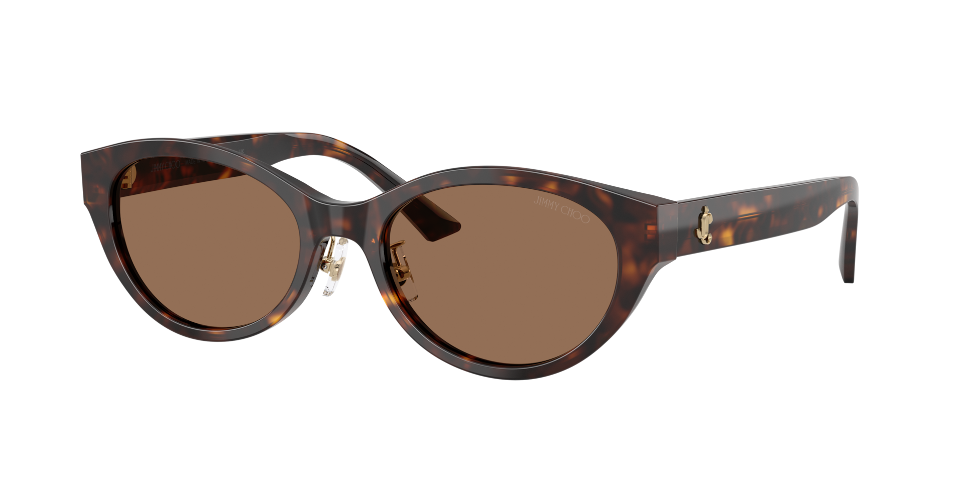 Jimmy Choo Damen Dunkelbraun Frau Sunglass Jc5064d - Rahmenfarbe: Havana, Linsenfarbe:
