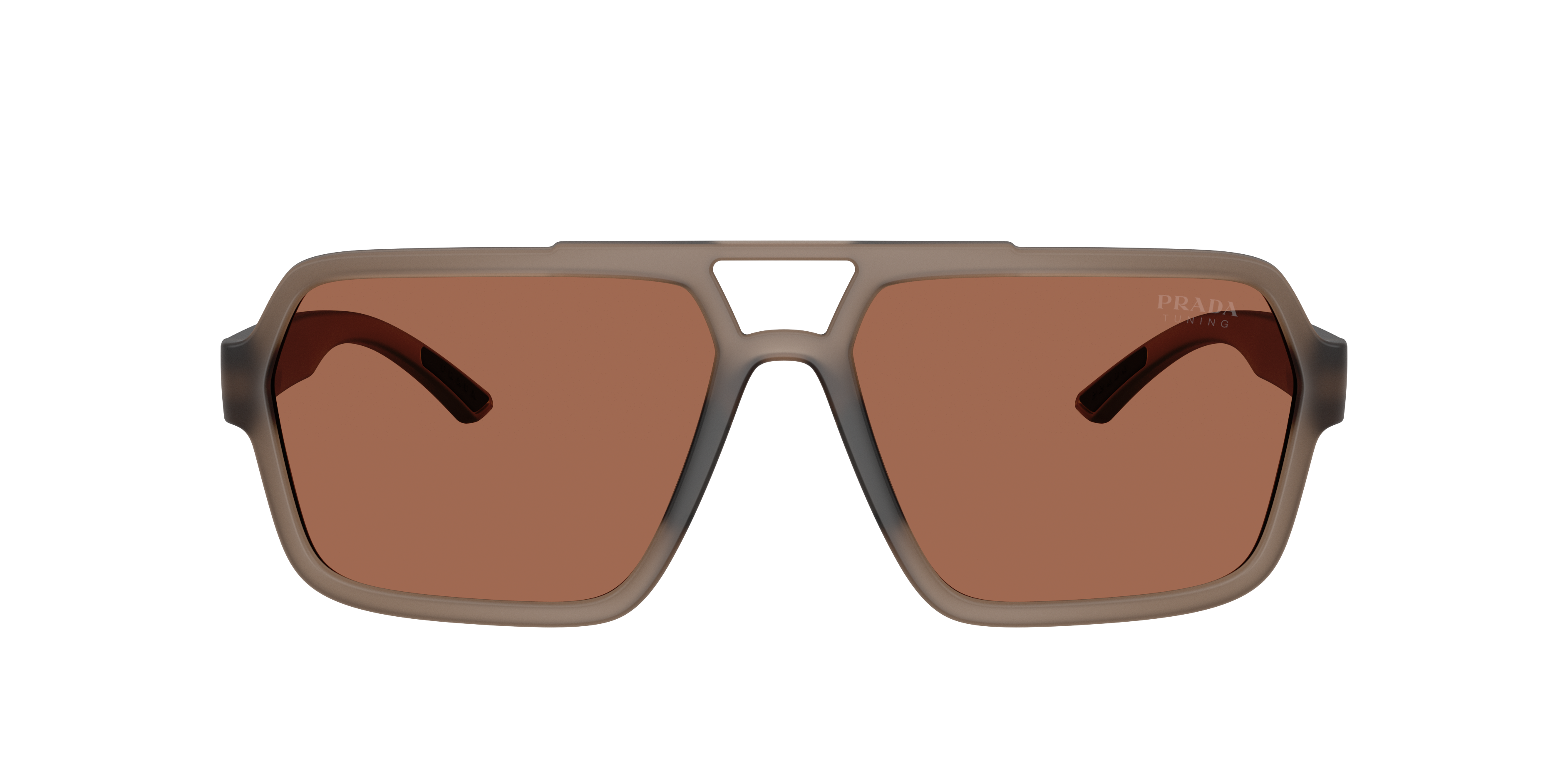 Prada Linea Rossa PS A06S XL (59 - 16) with Brown lenses and Brown