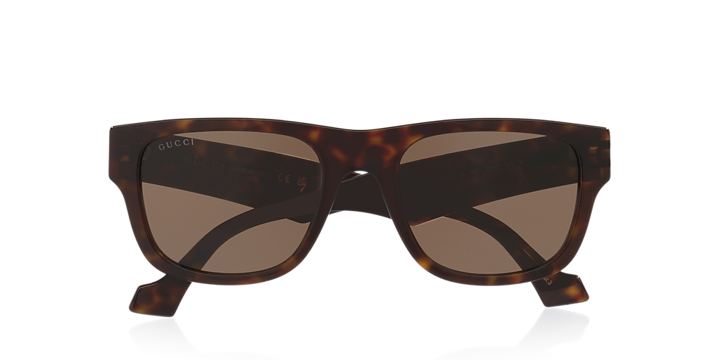 Gucci GG1427S S (53 - 21) with Brown lenses and Tortoise frame