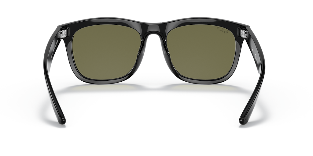 Ray-Ban RB4260D XXL (57 - 19) with Green lenses and Black frame