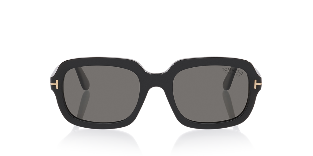 Tom Ford Lana-02 XXL (53 - 20) with Grey lenses and Black frame