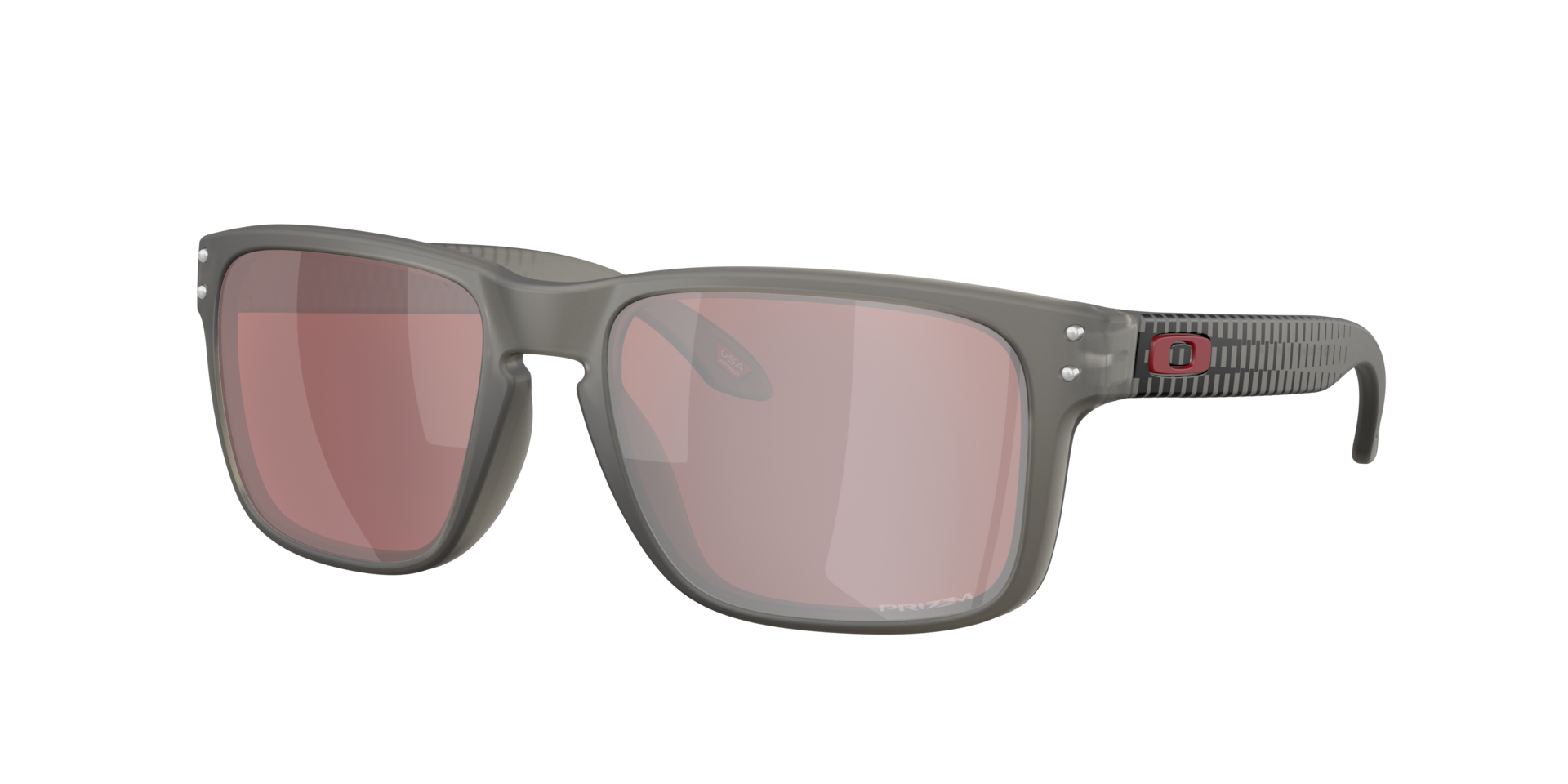 Oakley Homme Sunglass Holbrook™ Basecamp Collection - Couleur du Monture: Gris mat Smoke, Couleur de Lentille: Prizm Snow Noir Iridium