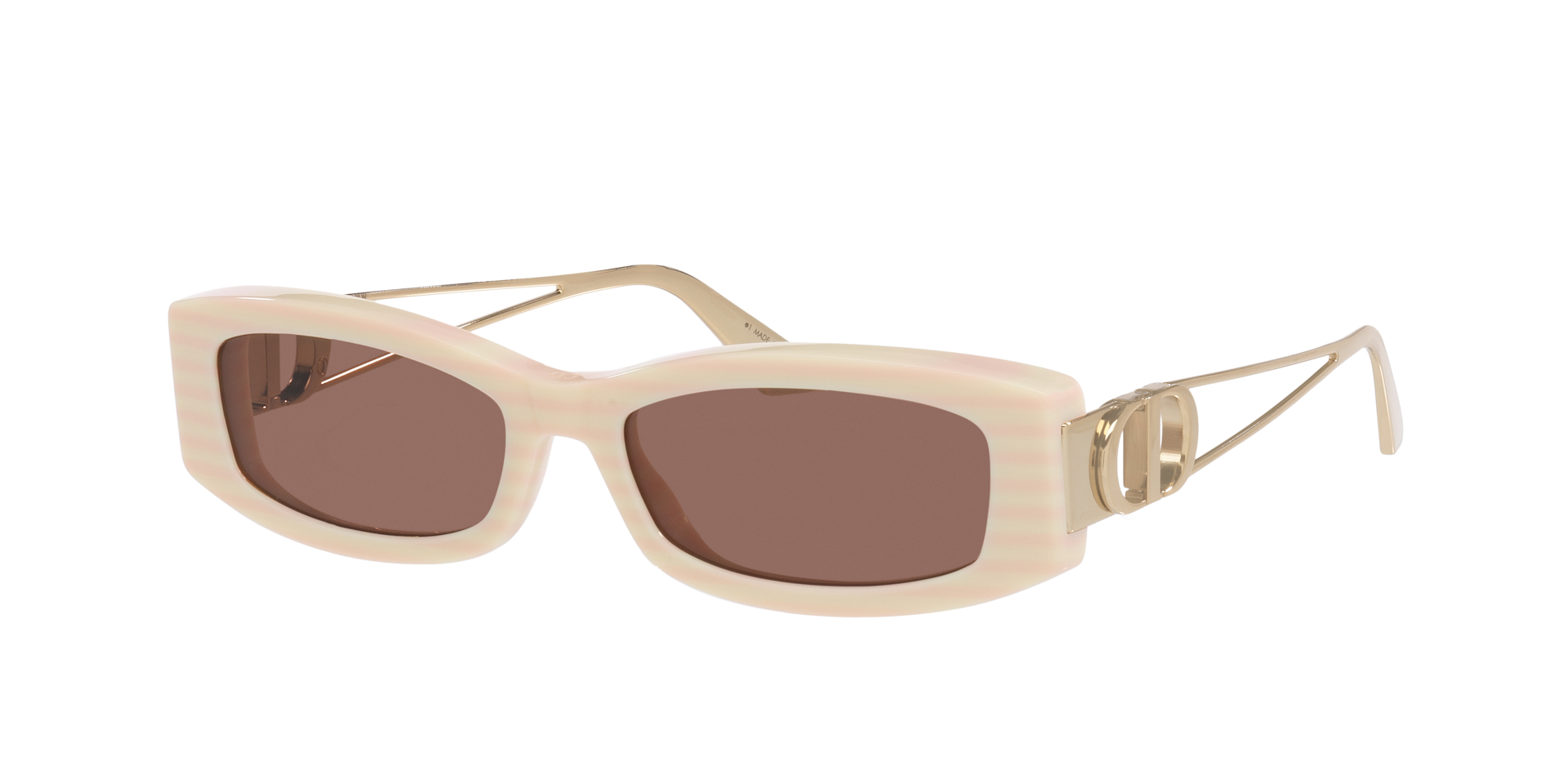 DIOR Woman Sunglass 30Montaigne S14I -  Frame color: Pink, Lens color: Brown