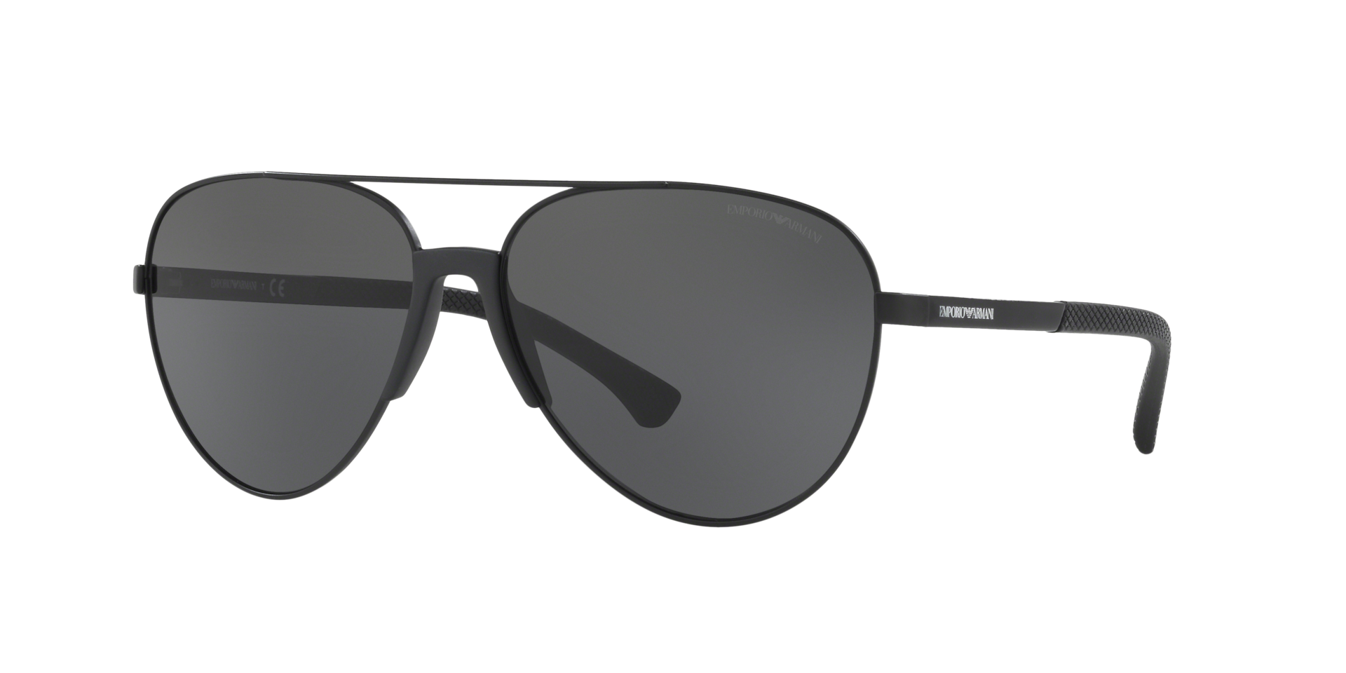 Emporio Armani Man Sunglass EA2059 -  Frame color: Matte Black, Lens color: Grey