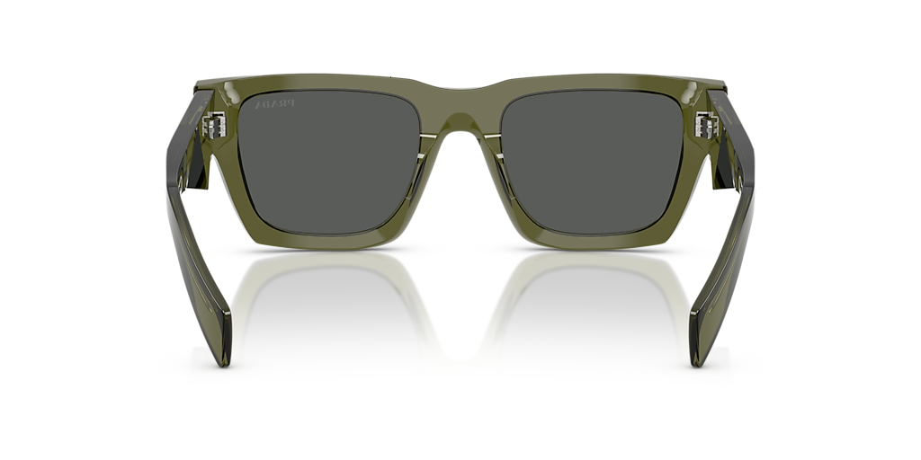 Prada PR A06S M (50 - 21) with Grey lenses and Green frame