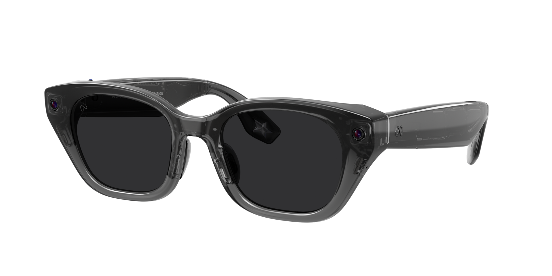 Meta Glasses Unisex  Meta Capri Lisa Edition -  Frame color: Blue Light, Lens color: Grey