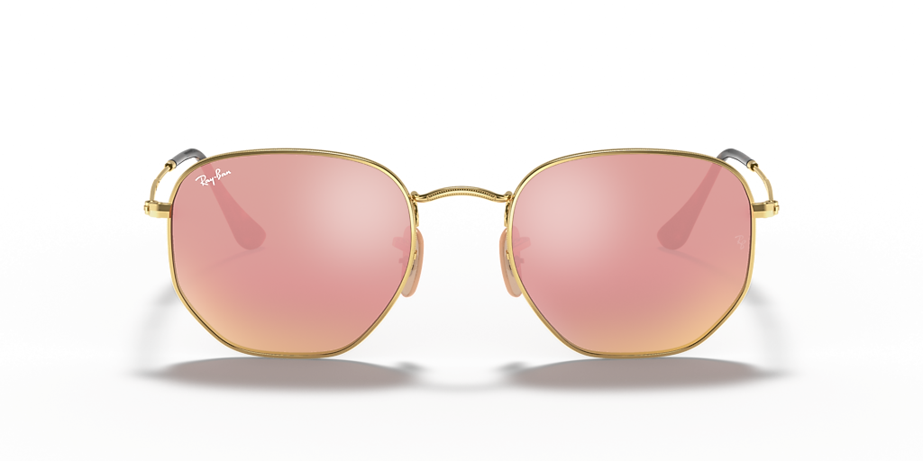 Ray-Ban Hexagonal Flat Lenses XL (54 - 21) with Classic lenses and