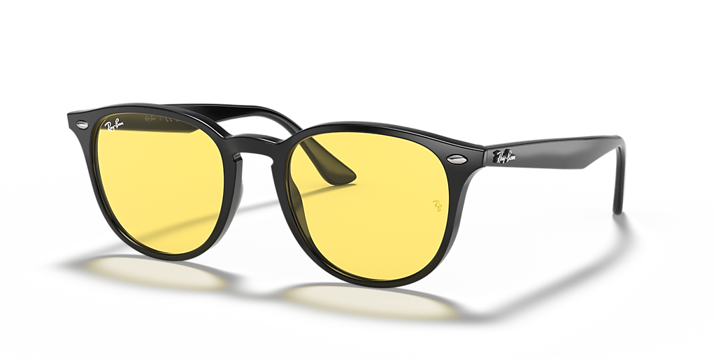 Ray-Ban RB4259 L (53 - 20) with Yellow lenses and Black frame