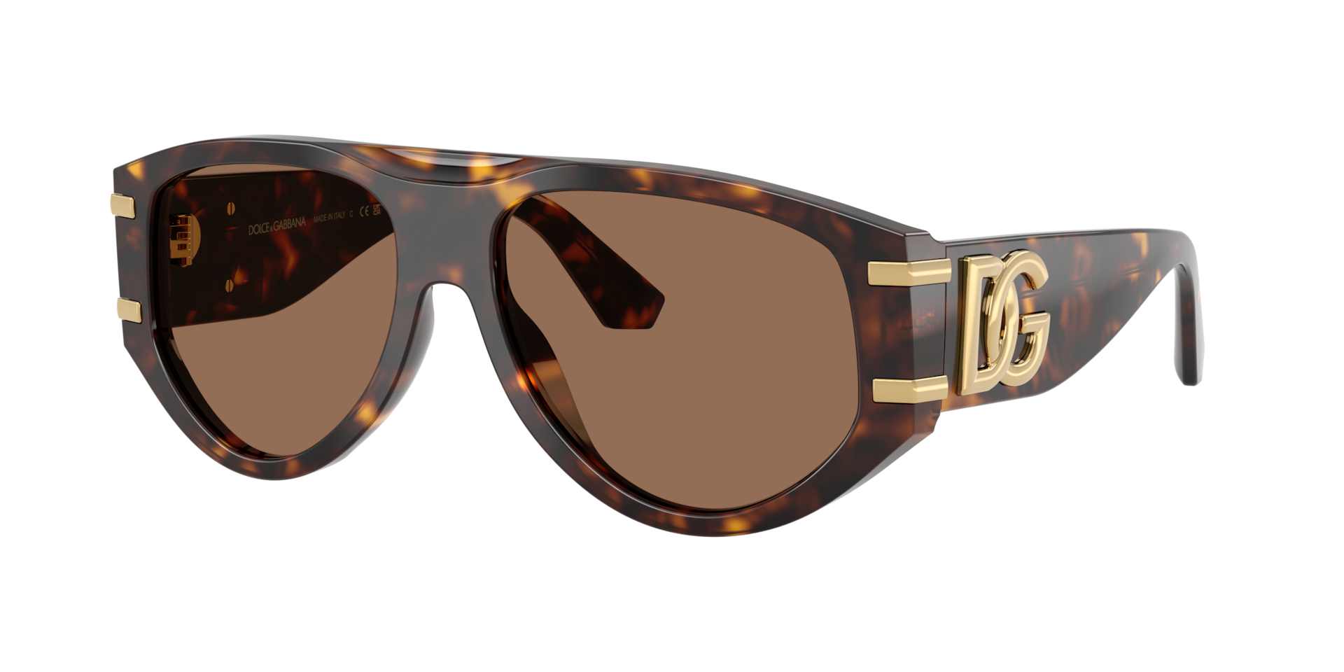 Dolce&Gabbana DG4499 L (57 - 16) with Brown lenses and Tortoise