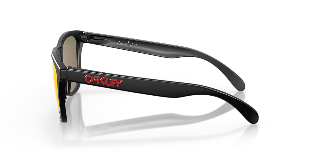 Oakley Frogskins™ (Low Bridge Fit) XL (54 - 17) with Orange lenses