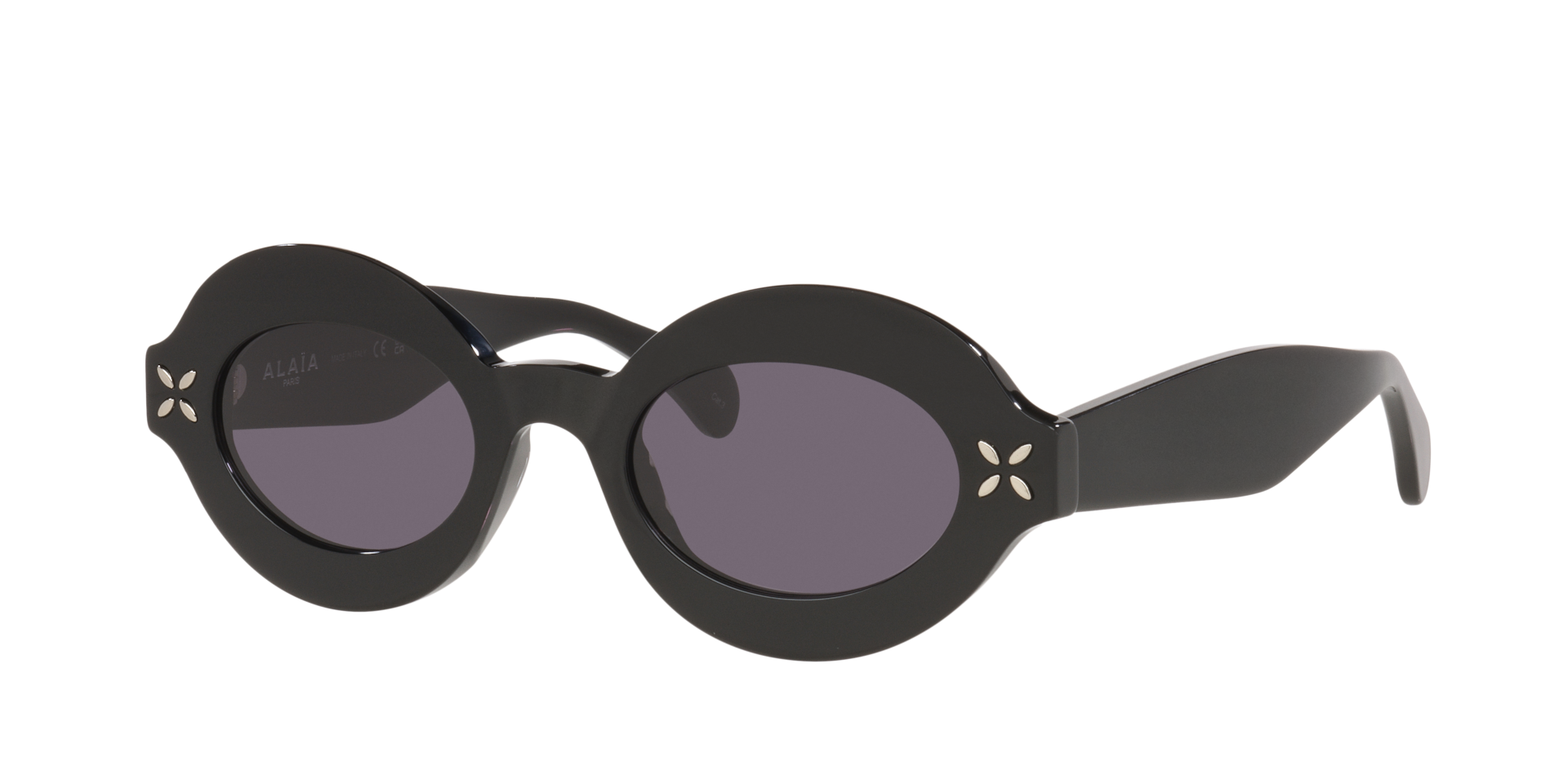 Alaia Femme Sunglass AA0059S - Couleur du Monture Noir Couleur de Lentille Gris 310 €