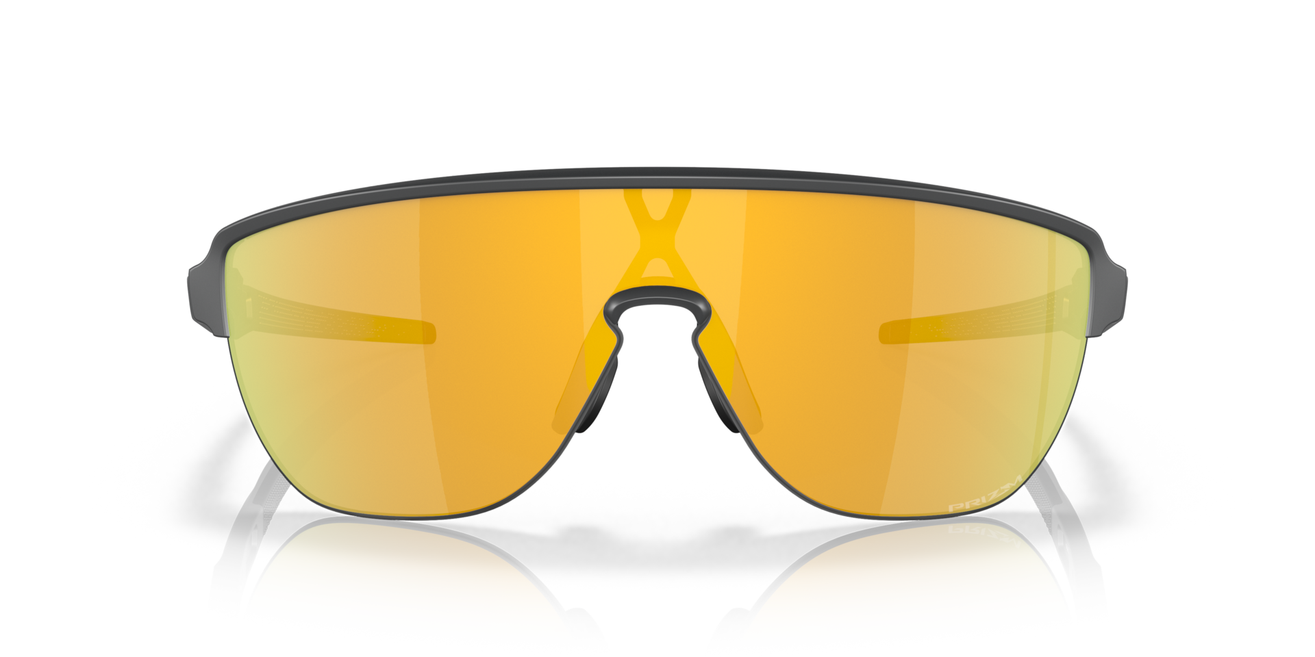 Oakley Corridor L (42 - 142) com Lentes Ouro e Armação Cinza