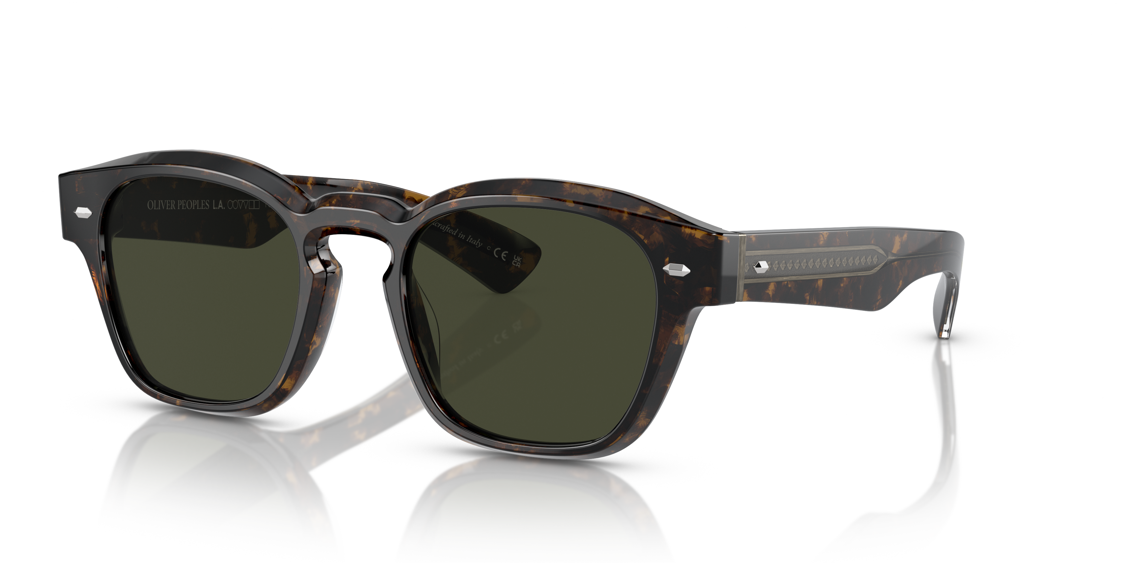 Oliver Peoples OV5521SU Maysen L (50 - 21) with Green lenses and