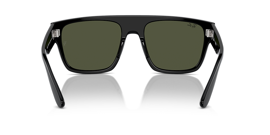 Ray-Ban Drifter XL (57 - 20) with Green lenses and Black frame