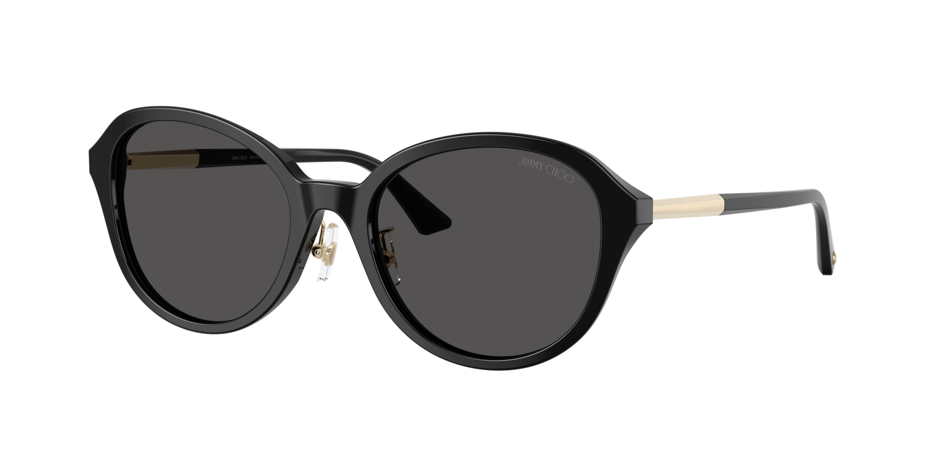Jimmy Choo Woman Sunglass JC5044D -  Frame color: Black, Lens color: Dark Grey