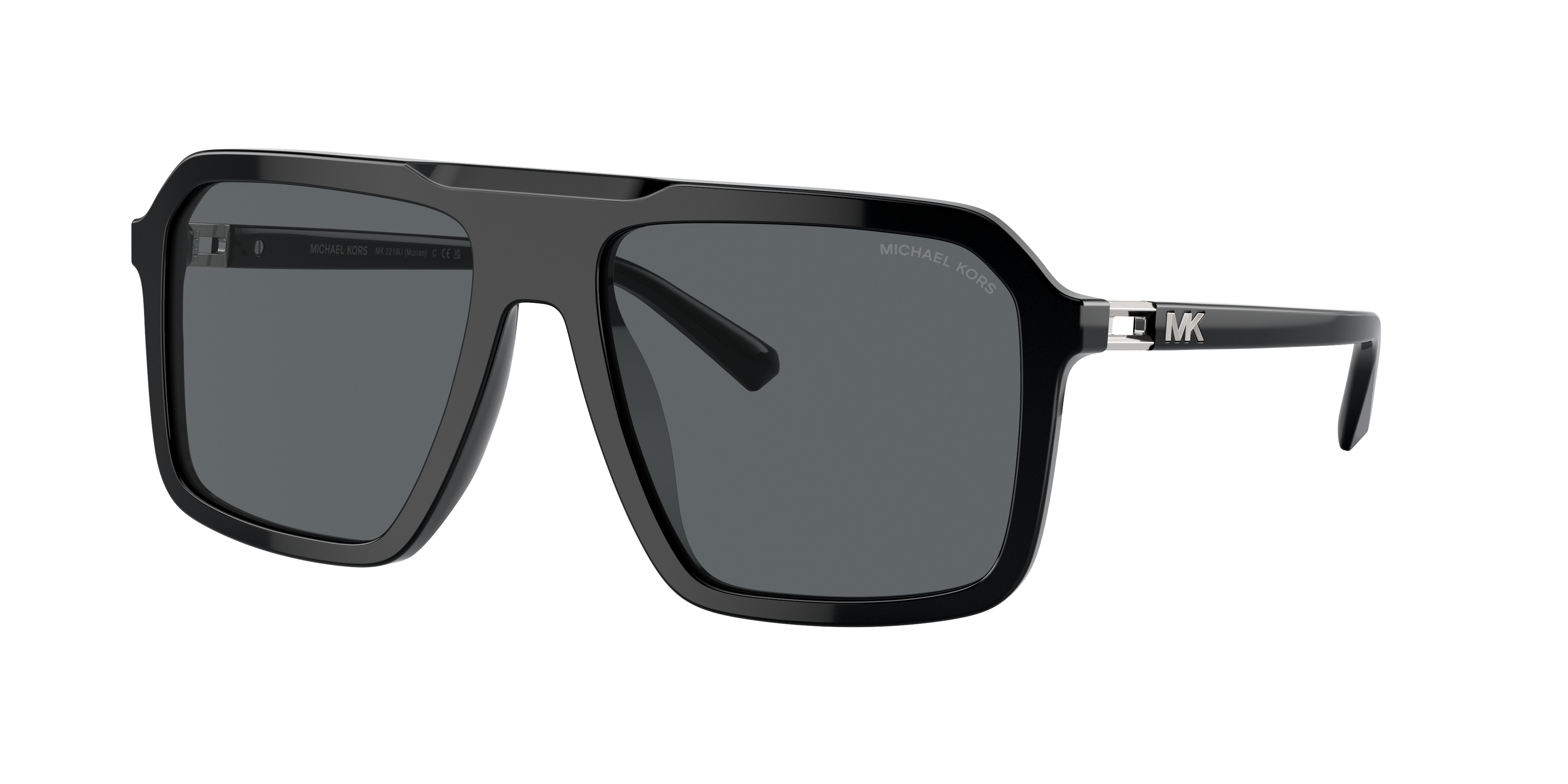 Michael Kors Murren XL (58 - 18) with Grey lenses and Black frame
