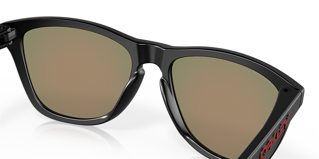 Oakley Frogskins™ (Low Bridge Fit) XL (54 - 17) with Orange lenses