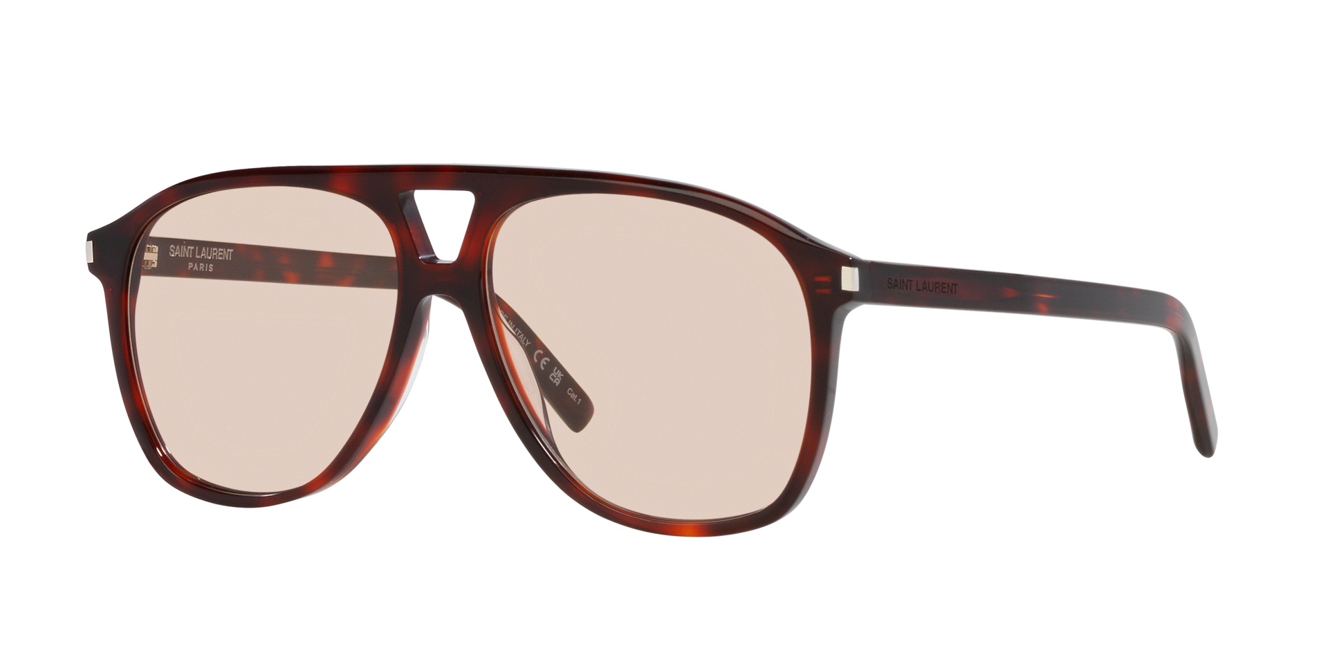 Saint Laurent Woman Sunglass SL 596 Dune -  Frame color: Tortoise, Lens color: Brown