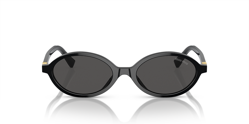 Miu Miu MU 04ZS S (50 - 18) with Grey lenses and Black frame