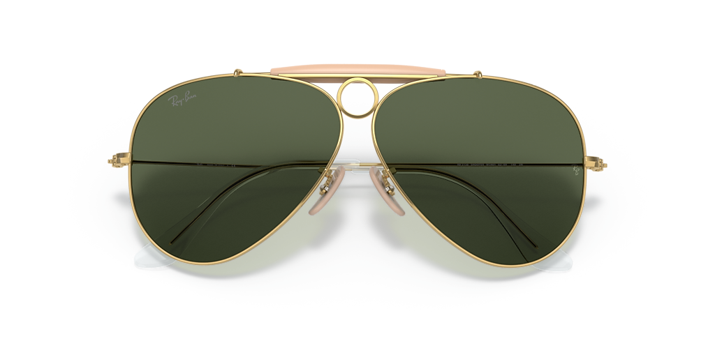 Ray-Ban Shooter | Aviation Collection M (58 - 09) with Green