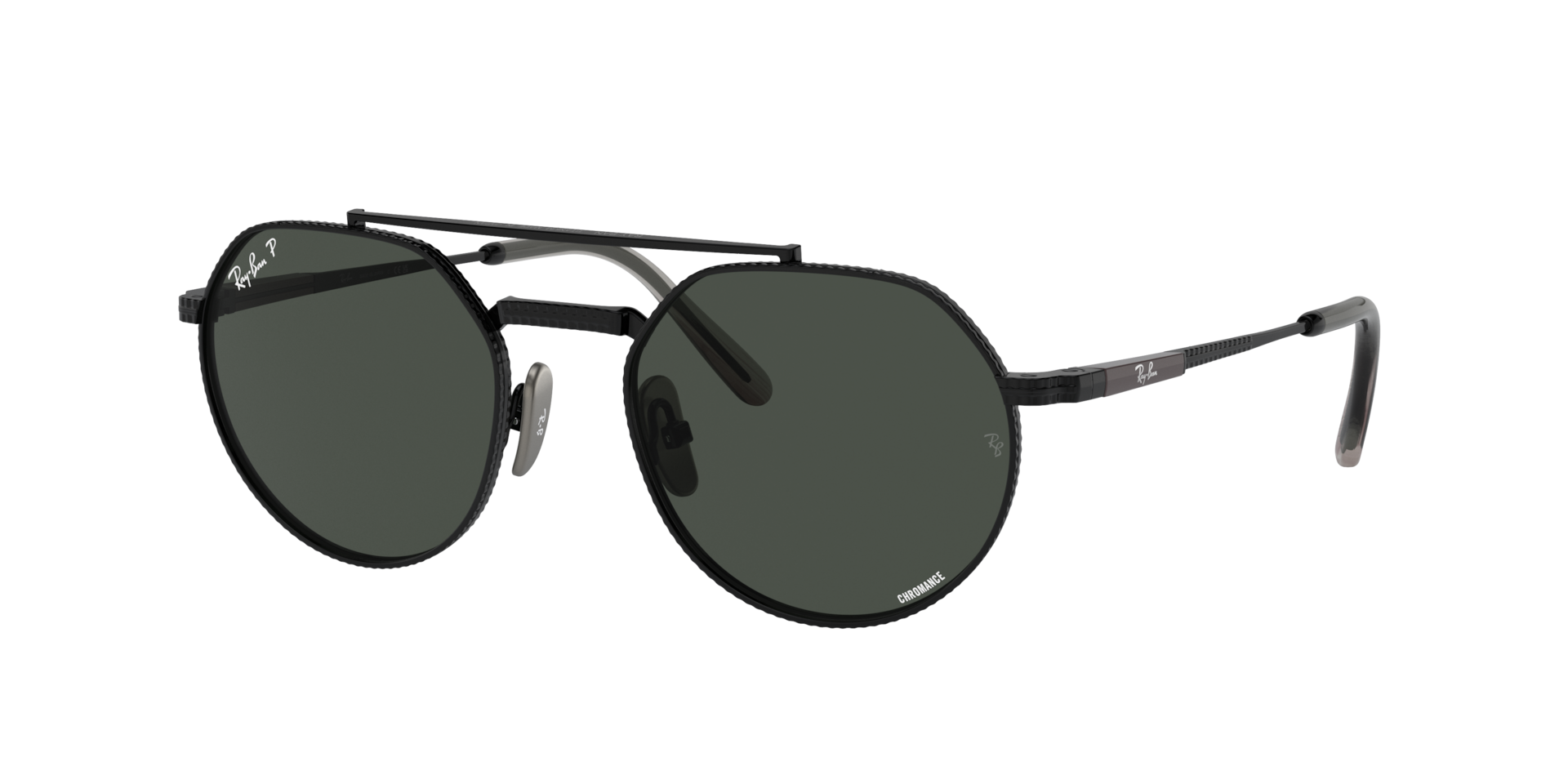 Ray-Ban Jack II Titanium Polarized+ Lenses