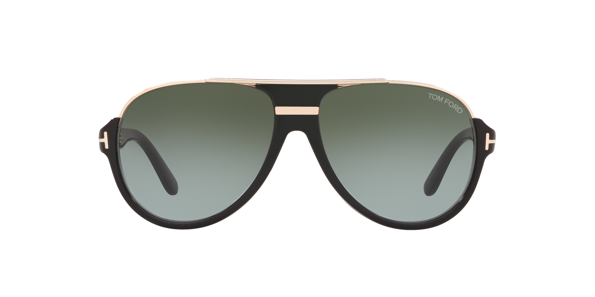 Tom Ford Ft0334 Dimitry M (59 - 14) with Green lenses and Black