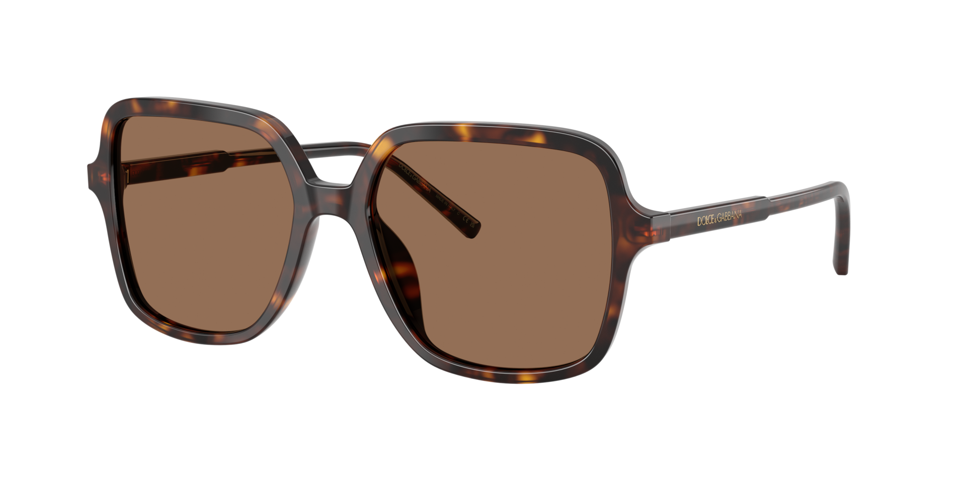 Dolce&Gabbana Woman Sunglass DG4539 -  Frame color: Havana, Lens color: Dark Brown