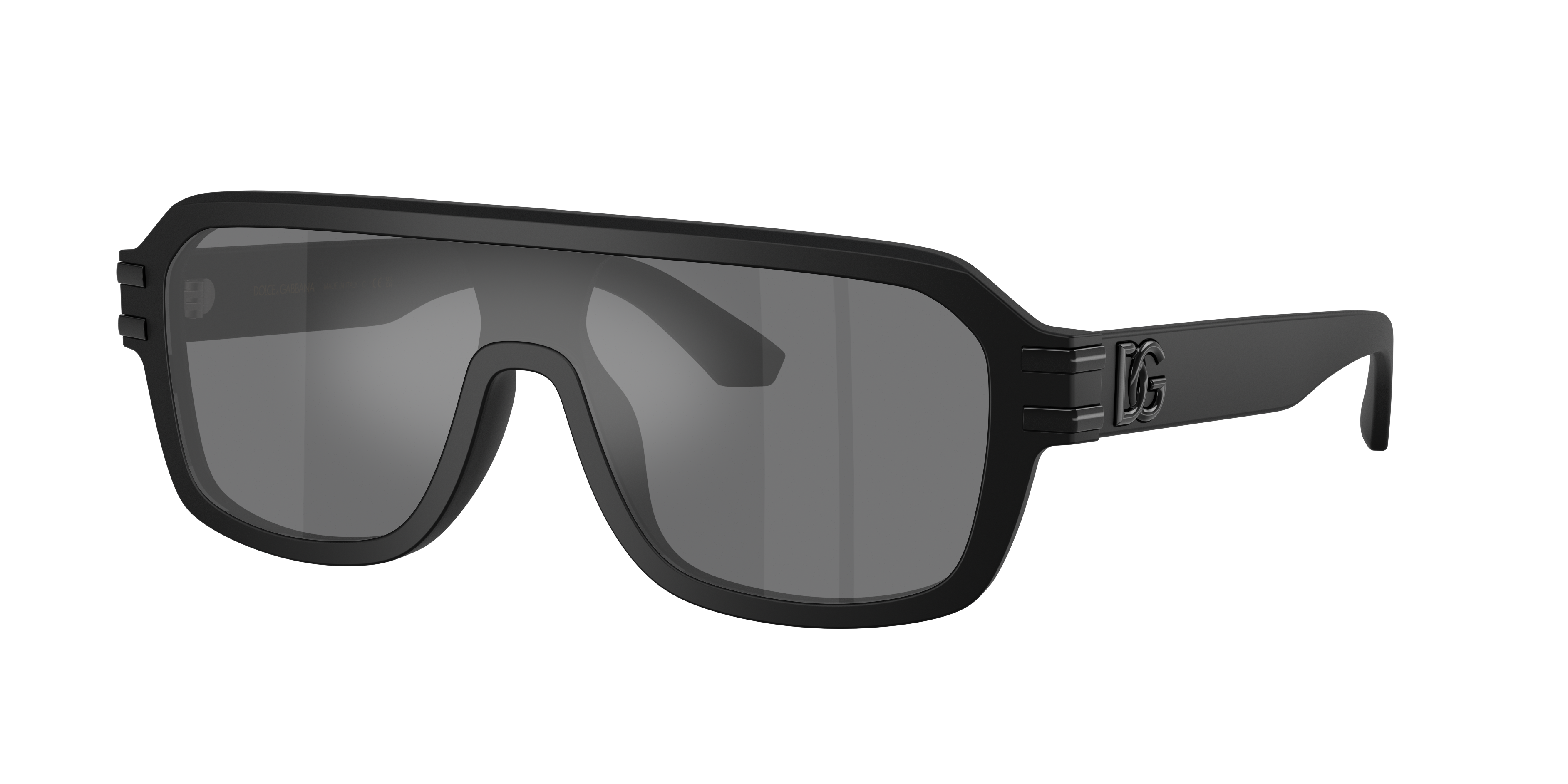 Dolce&Gabbana DG4507 L (0 - 127) with Grey lenses and Black frame