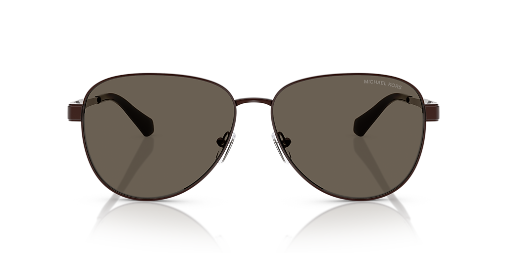 Michael Kors Biarritz XXL (61 - 14) with Brown lenses and Brown