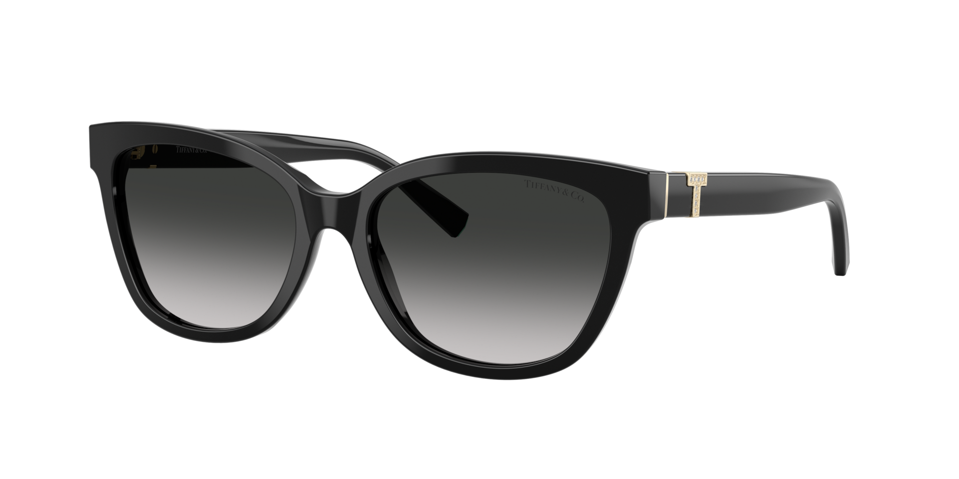 Tiffany & Co. TF4237B M (55 - 17) with Grey lenses and Black frame