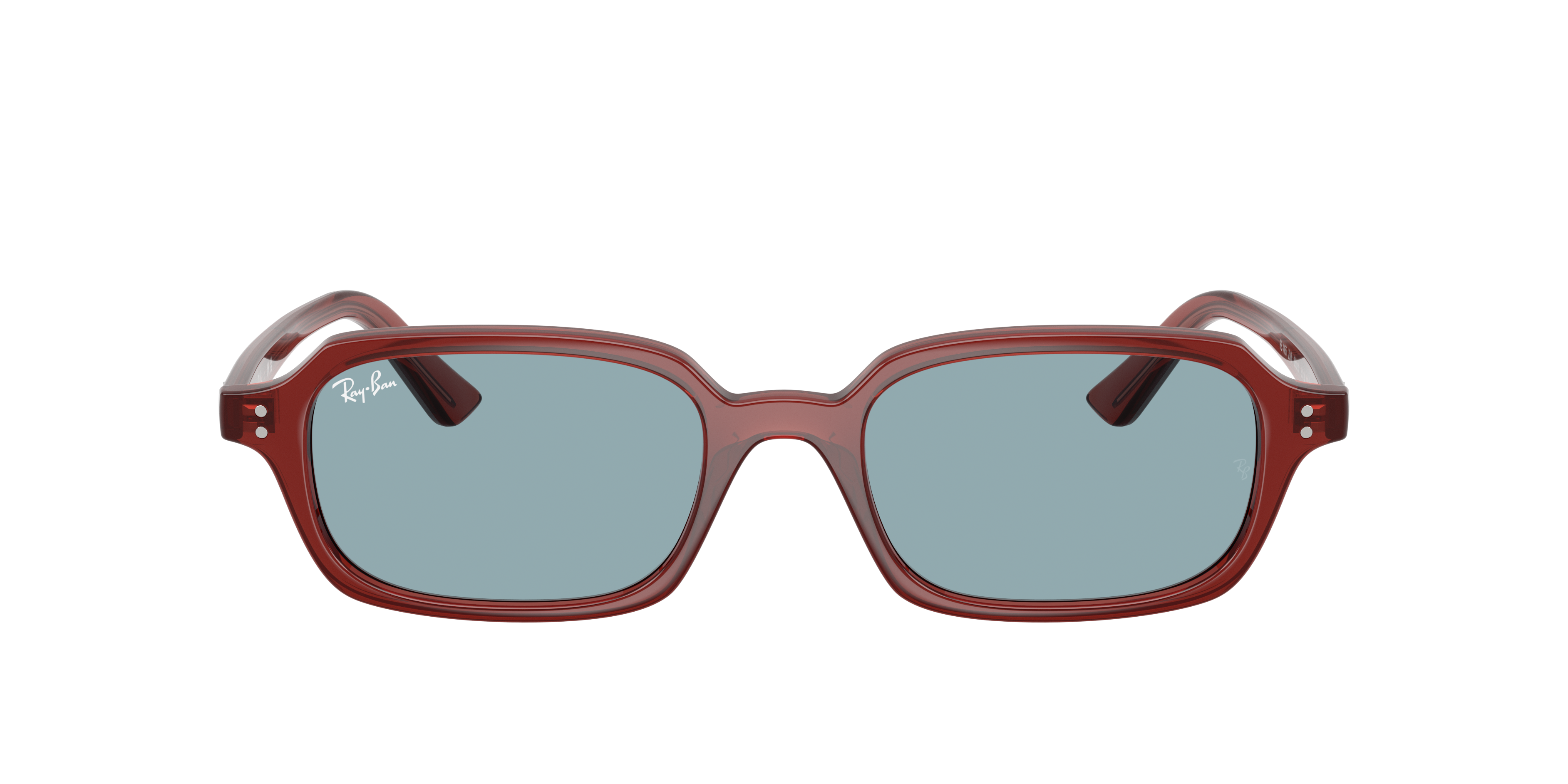 Ray-Ban Zuri Bio-Based L (52 - 19) with Blue lenses and Brown