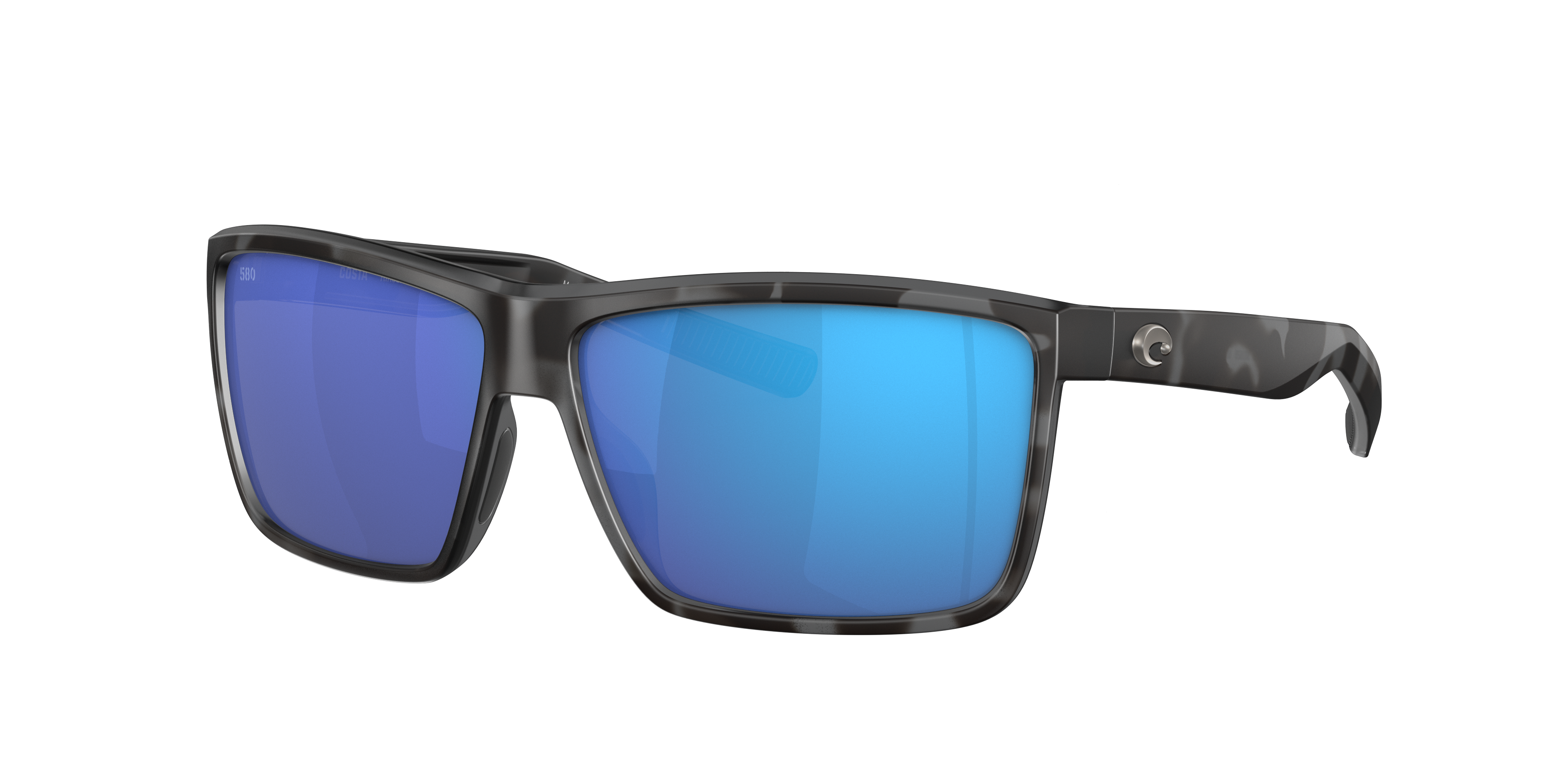Costa Man Sunglass Rinconcito -  Frame color: Tiger Shark, Lens color: Blue Mirror