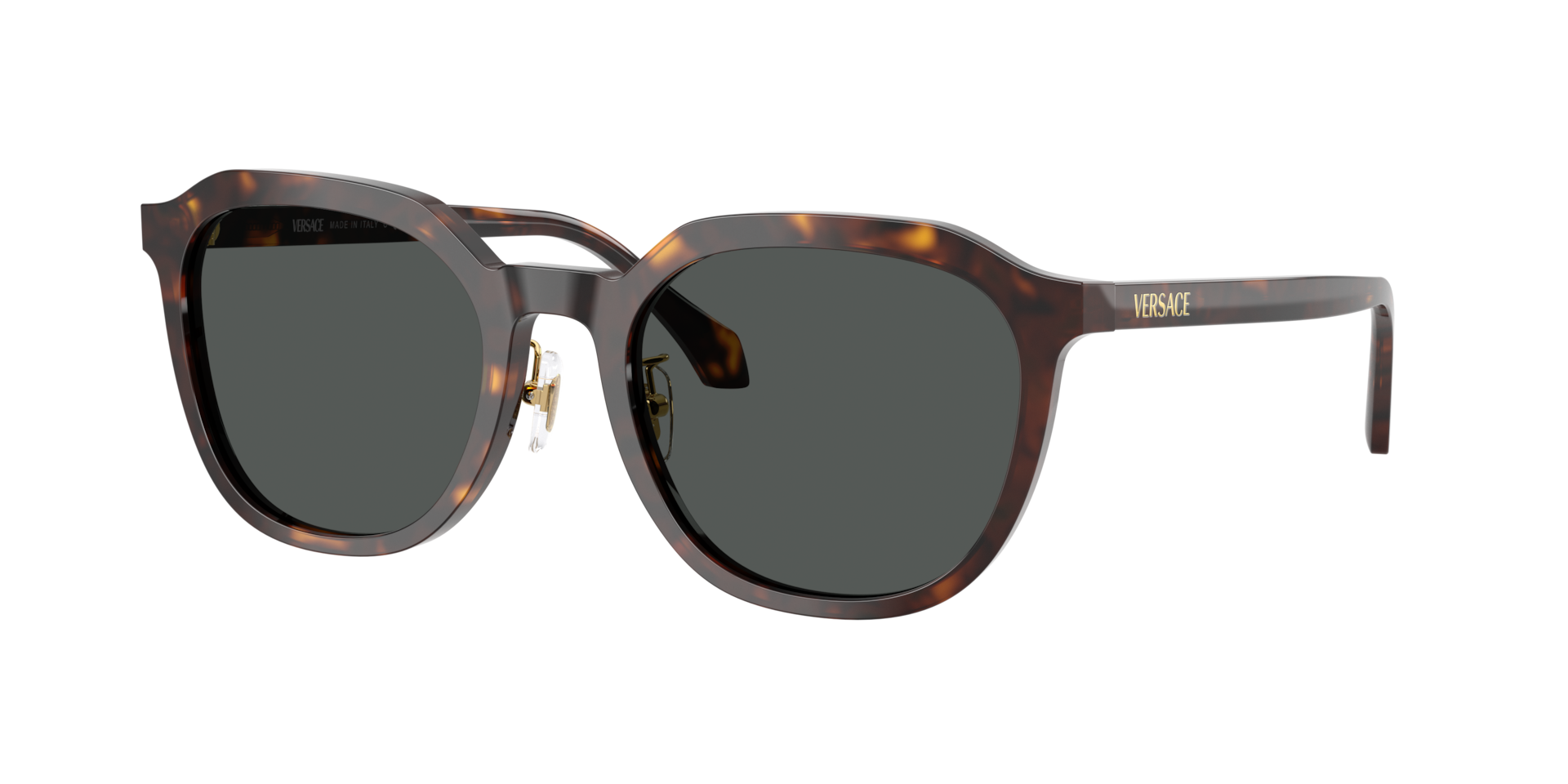 Versace Woman Sunglass VE4493D -  Frame color: Dark Havana, Lens color: Dark Grey