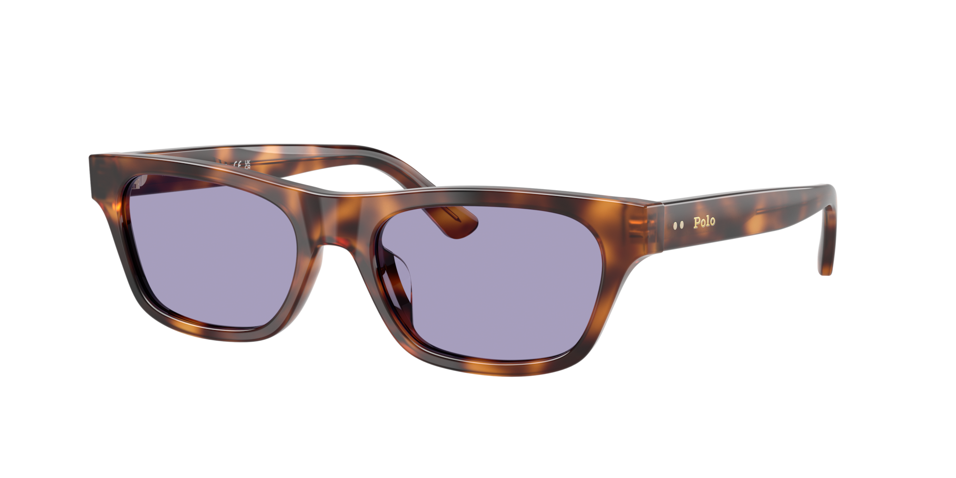 Polo Ralph Lauren Femme Sunglass PH4238U - Couleur du Monture: Écaille de tortue Marron brillant, Couleur de Lentille: Lilas