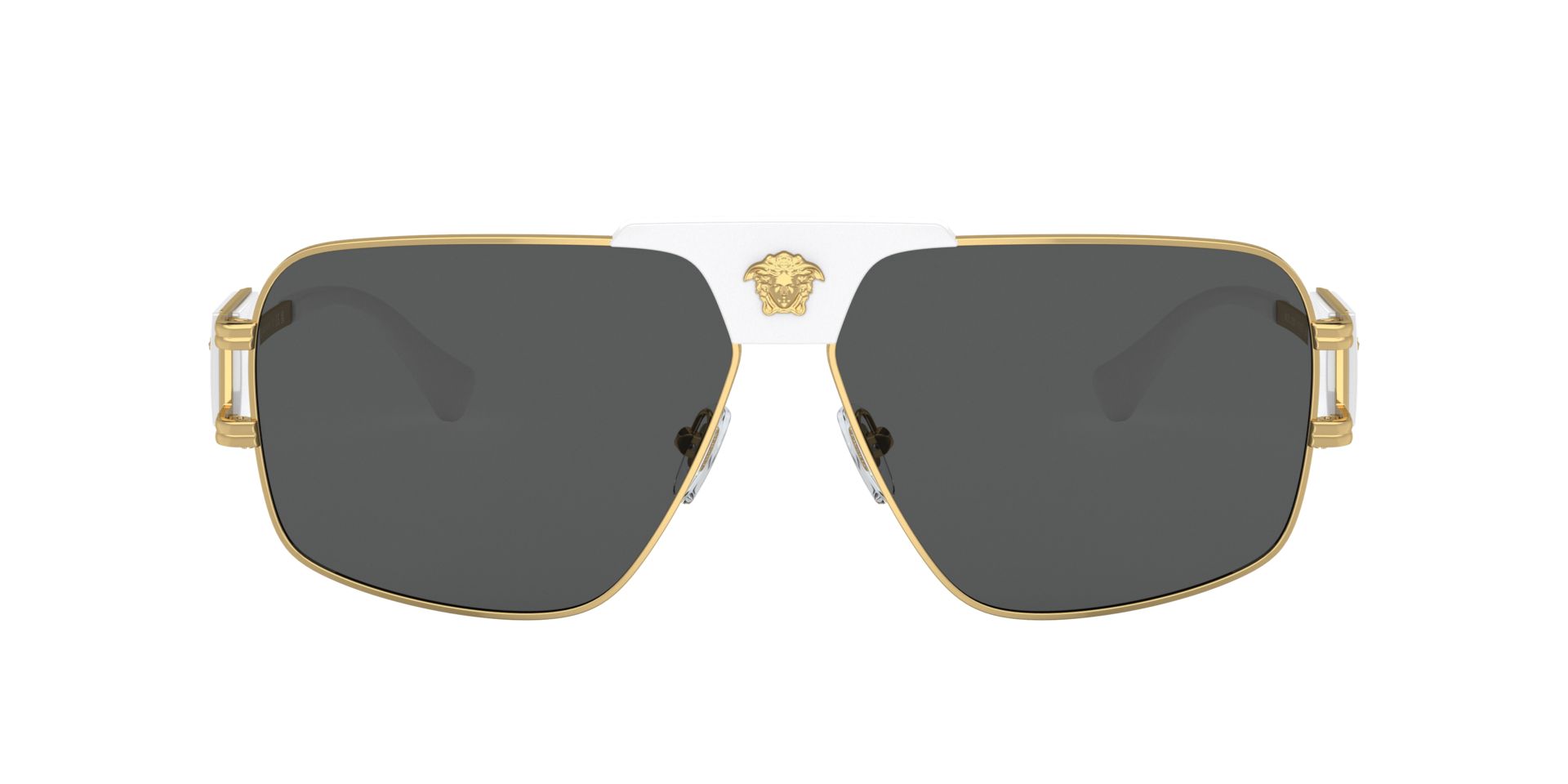 Versace VE2251 XXL (63 - 12) with Grey lenses and Gold frame