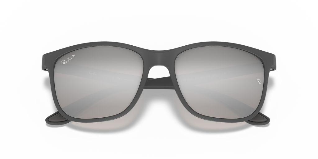 Ray-Ban RB4330 Polarized+ Lenses XL (56 - 17) with Silver lenses