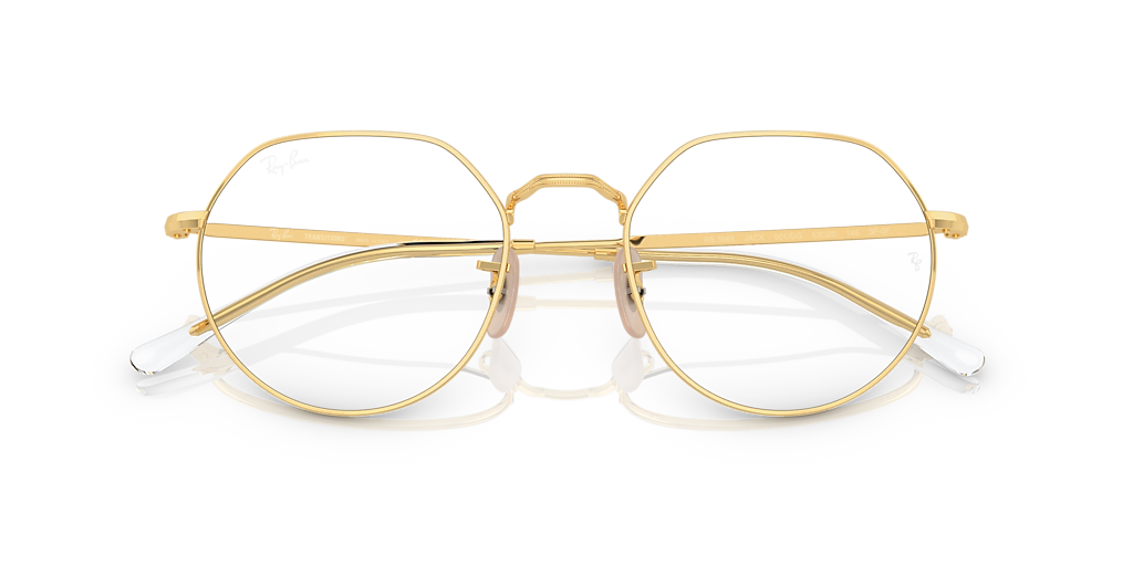 Ray-Ban Jack Transitions® M (51 - 20) with Transparent lenses and