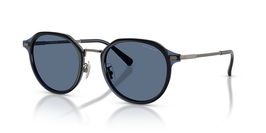Coach CBZ97 L (51 - 22) with Blue lenses and Grey frame | Sunglass