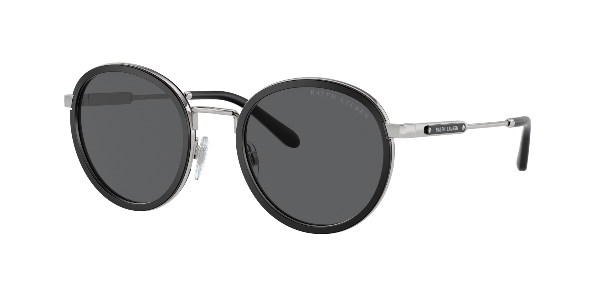 Ralph Lauren Homme Sunglass The Clubman - Couleur du Monture Noir mat Couleur de Lentille Gris 158 €