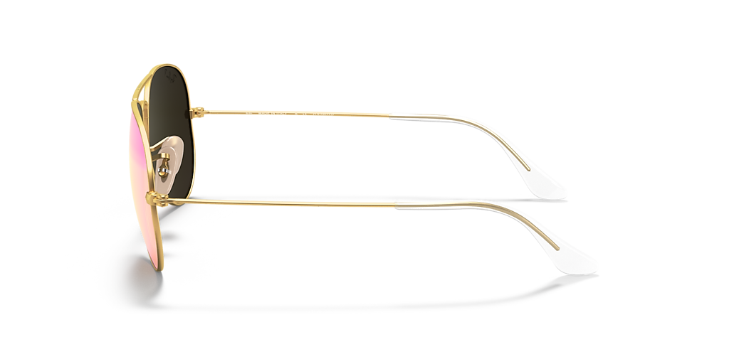 Ray-Ban Aviator Flash Lenses XL (58 - 14) with Violet lenses  display picture 2