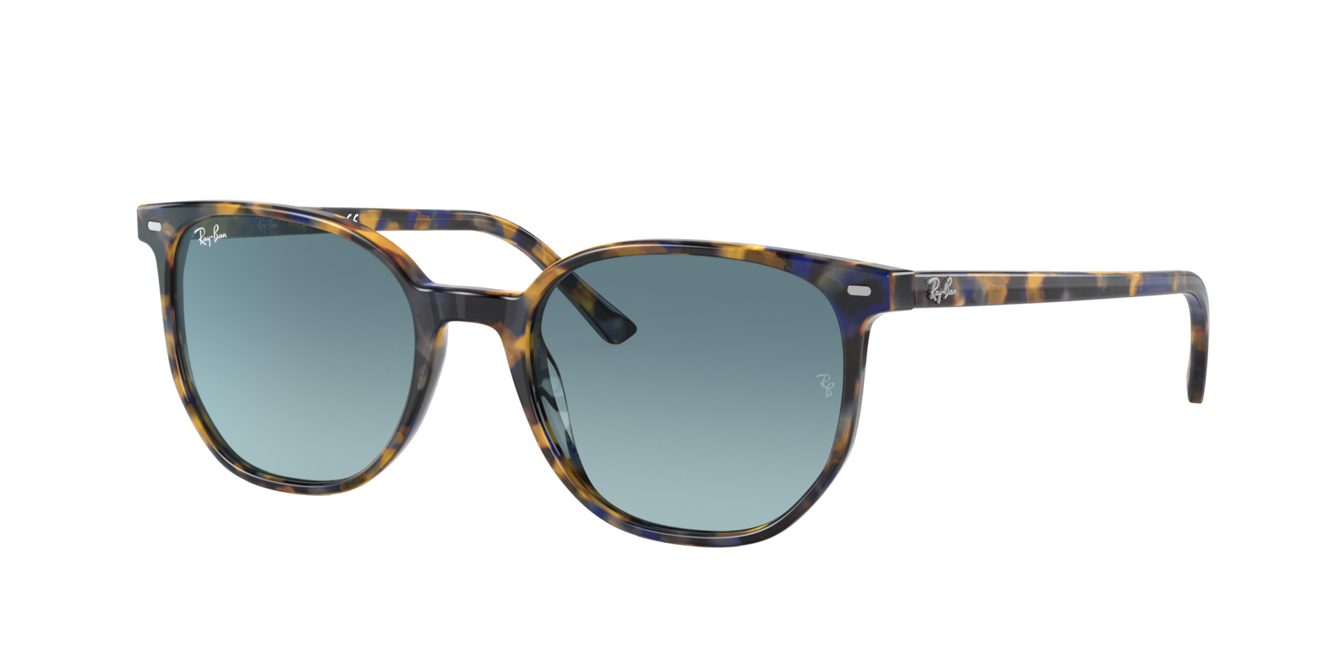 Ray-Ban Elliot S (52 - 19) with Blue lenses and Tortoise frame
