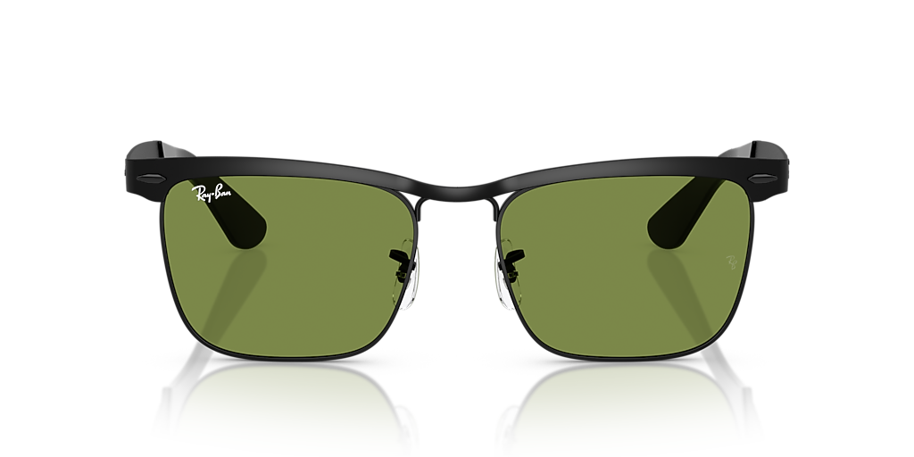 Ray-Ban Wayfarer Deluxe XXL (56 - 18) with Green lenses and Black