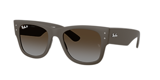 Ray-Ban New Wayfarer Classic M (55 - 18) with Brown lenses and