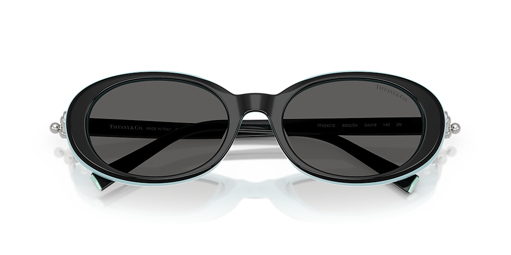 Tiffany & Co. TF4242D XXL (54 - 19) with Grey lenses and Black